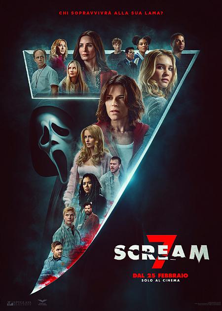 Scream 7 al cinema e in anteprima gli show