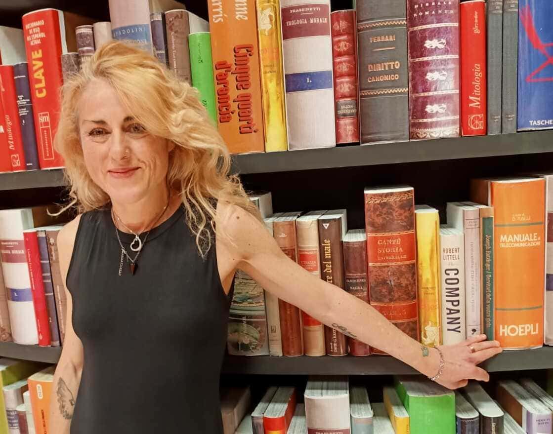 La scrittrice Chiara Domeniconi a Sorrento