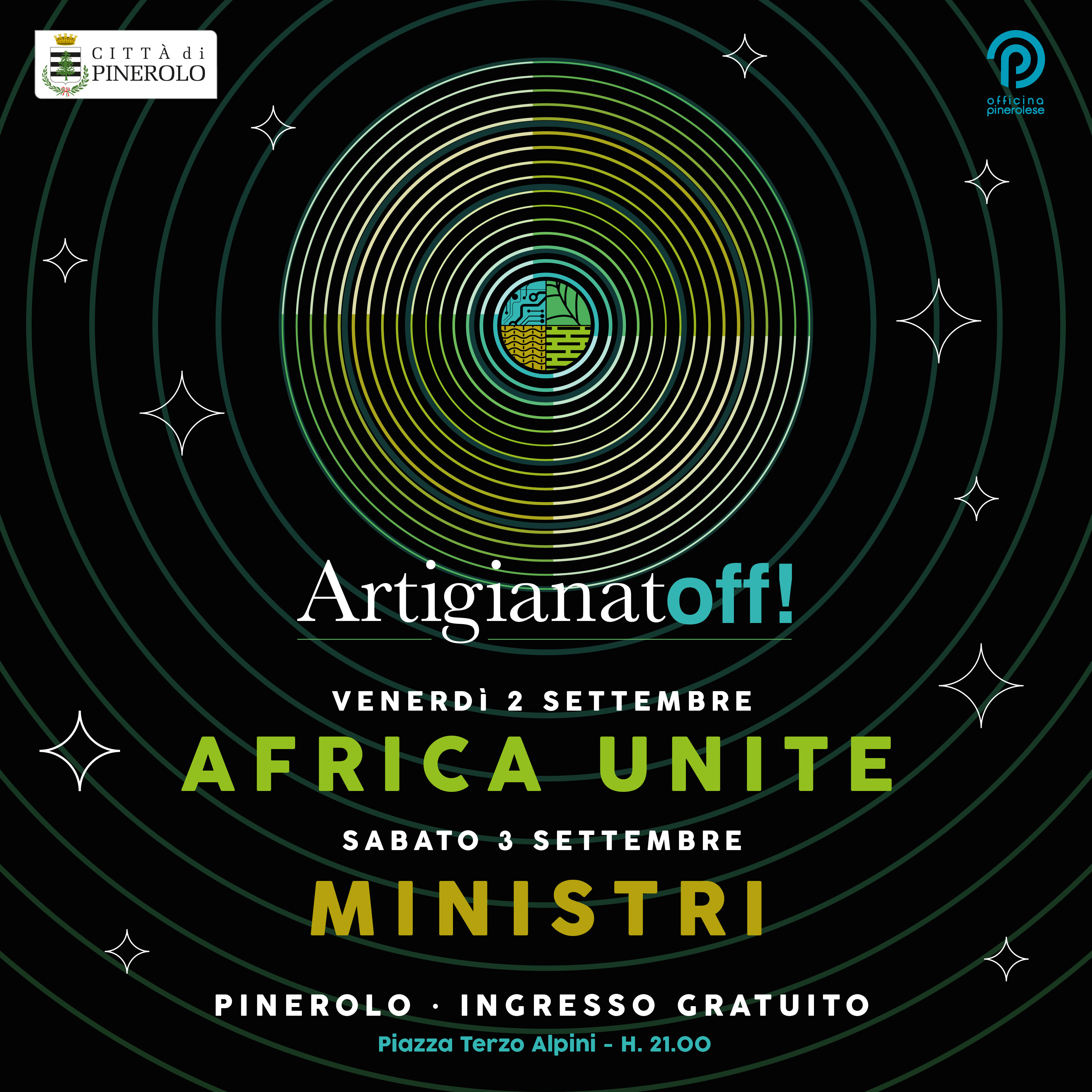 ArtigianatOFF, il festival musicale di Pinerolo.