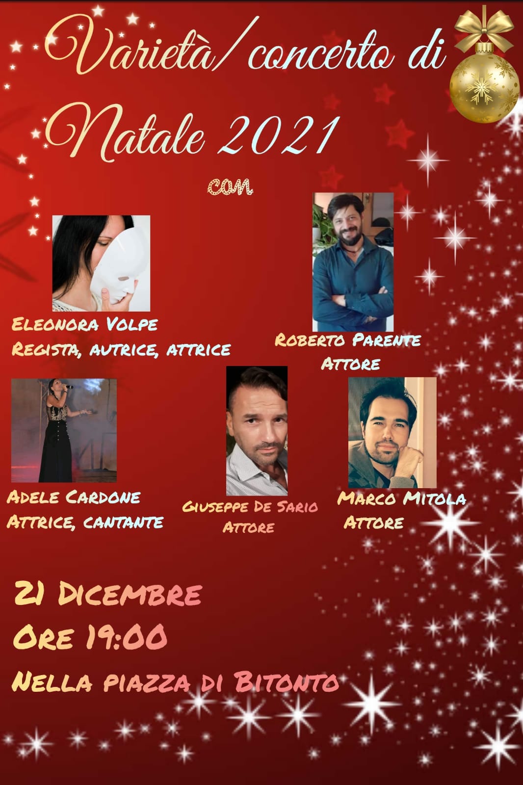 Notte di Musica Speciale NATALE teatro, danza e musica