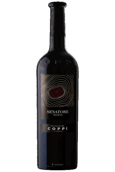 PRIMITIVO SENATORE CANTINE COPPI TRA I 10 MIGLIORI BIBENDA