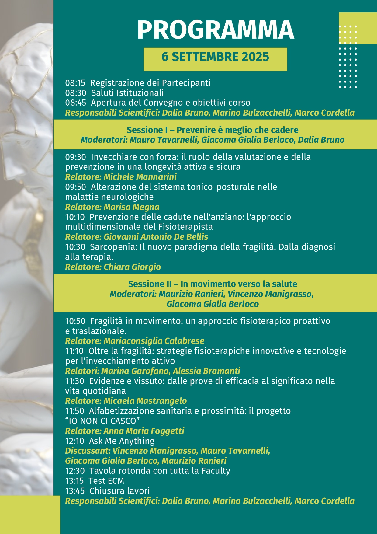 INVECCHIAMENTO SANO: LA GIORNATA MONDIALE DELLA FISIOTERAPIA