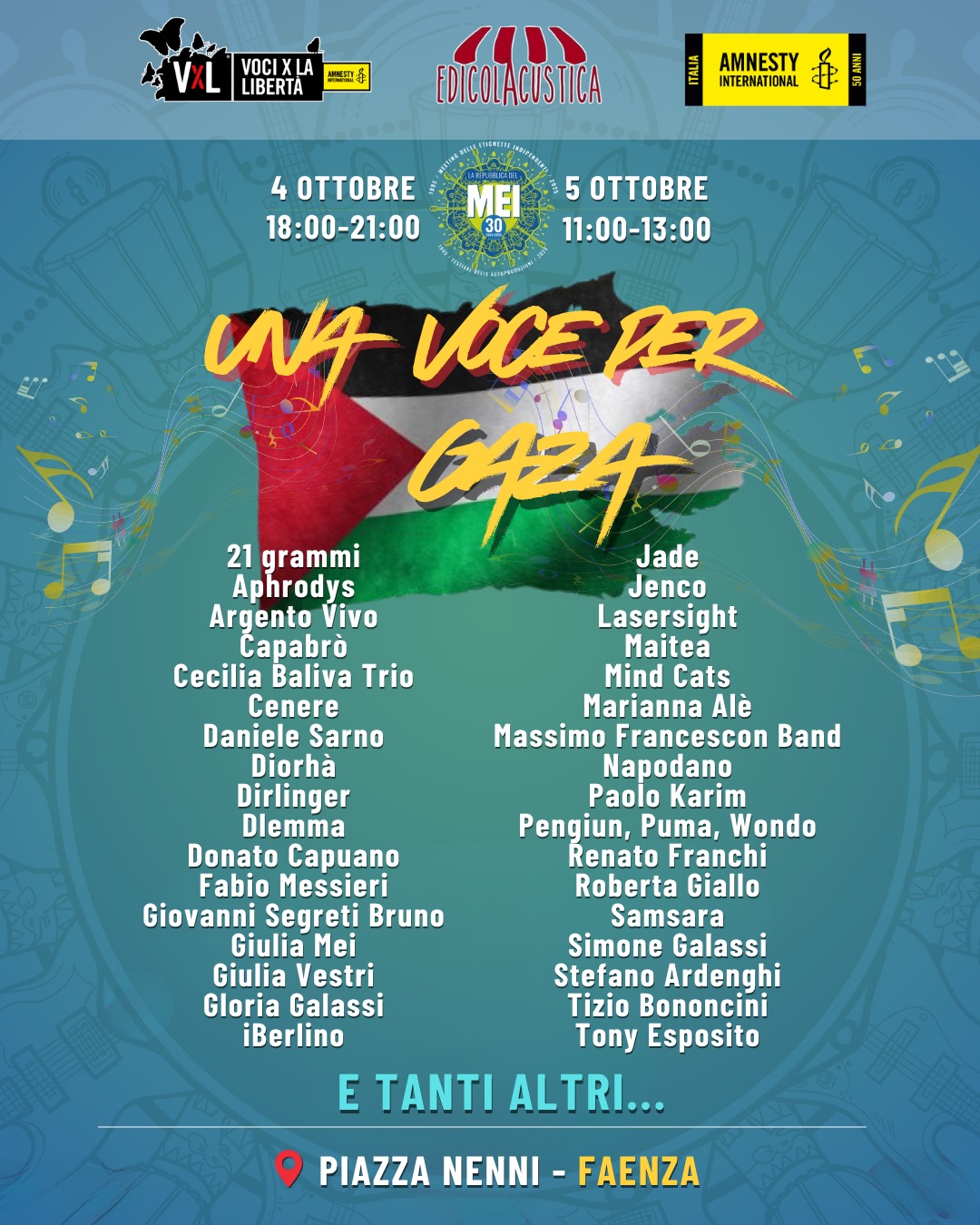 Al MEI il 4 e 5 ottobre