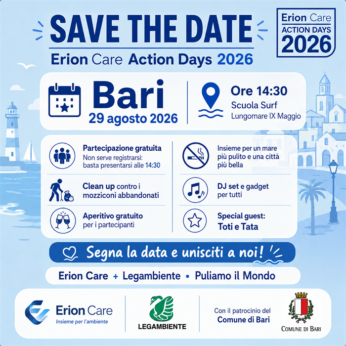 PULIAMO IL MONDO 2026: A BARI LA QUINTA ANTEPRIMA NAZIONALE