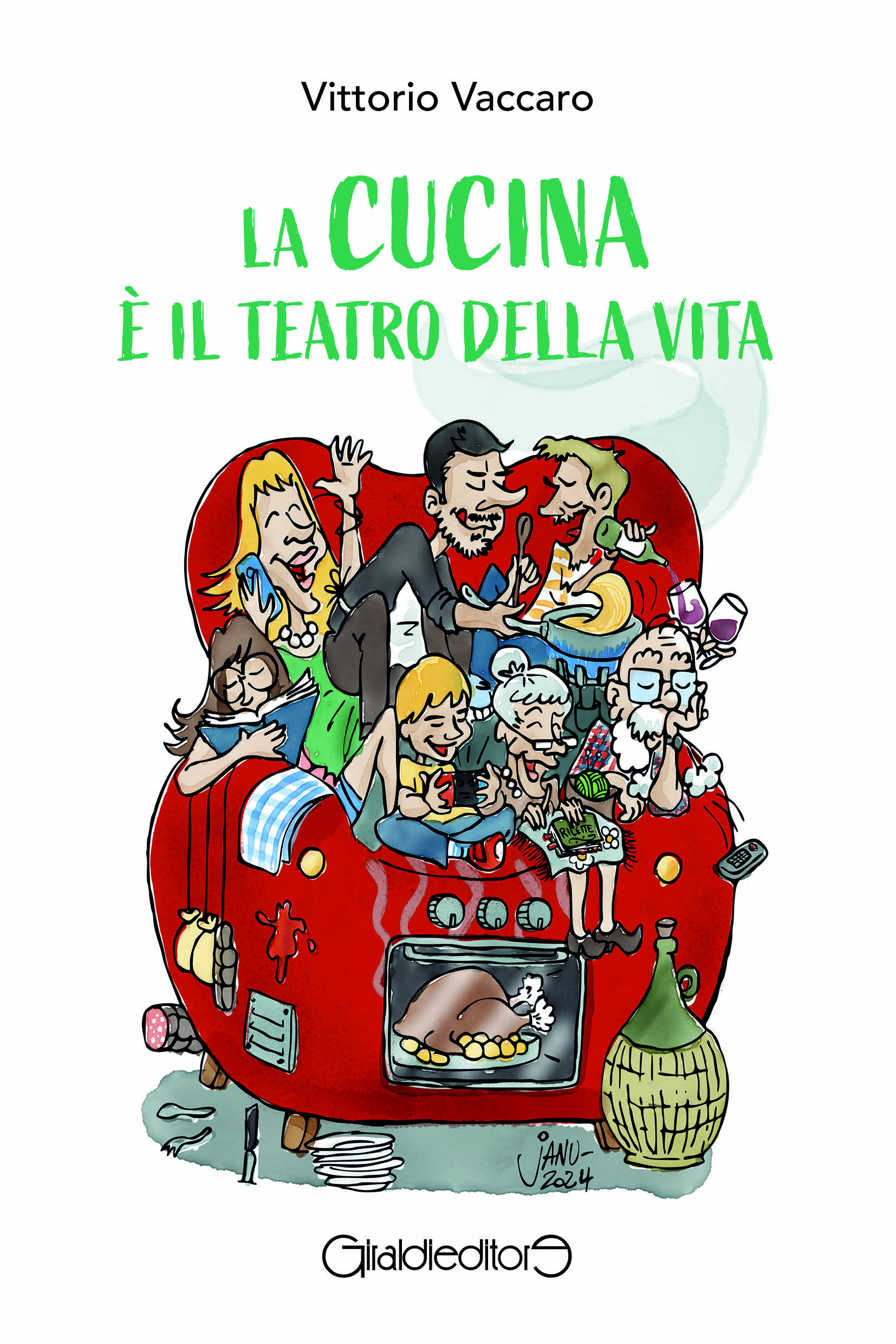 Vittorio Vaccaro presenta La cucina è il teatro della vita.