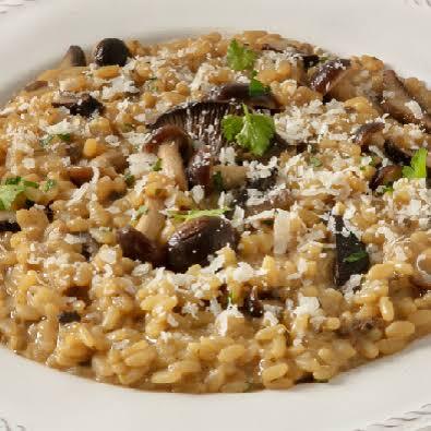 Risotto ai funghi e Parmigiano
