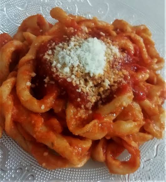Sagne ’ncannulate al sugo