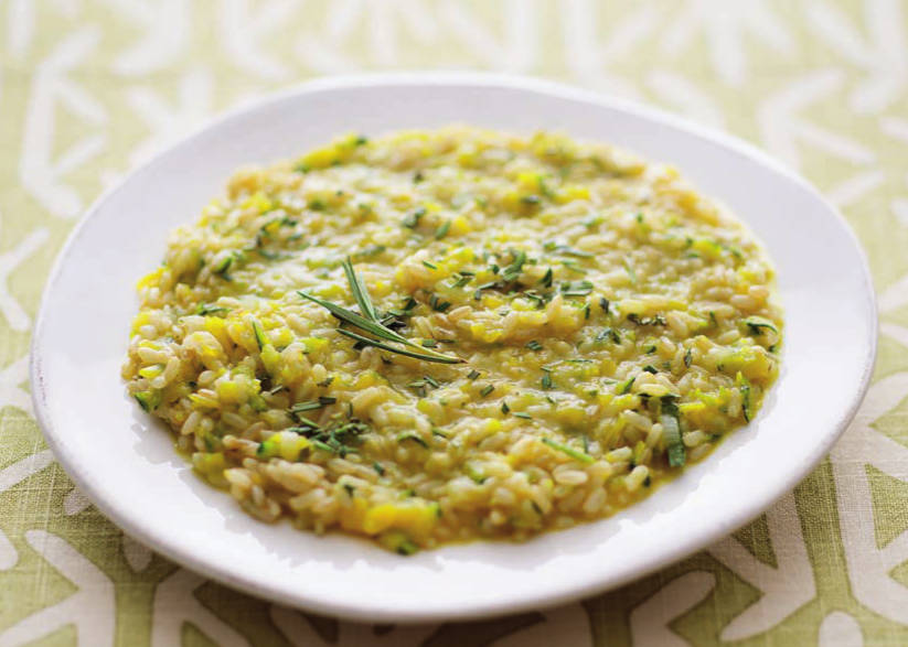 Risotto alla zucca e rosmarino