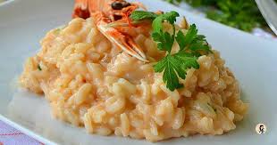 Risotto alla crema di scampi