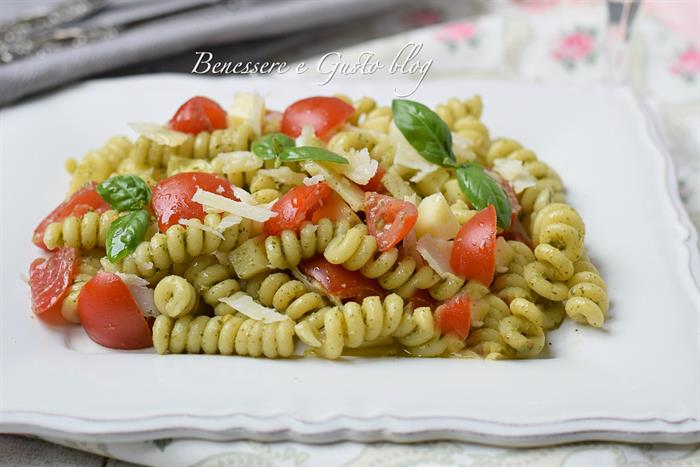 La pasta fredda all’insalata