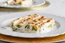 Cannelloni al Forno Ricotta e Spinaci