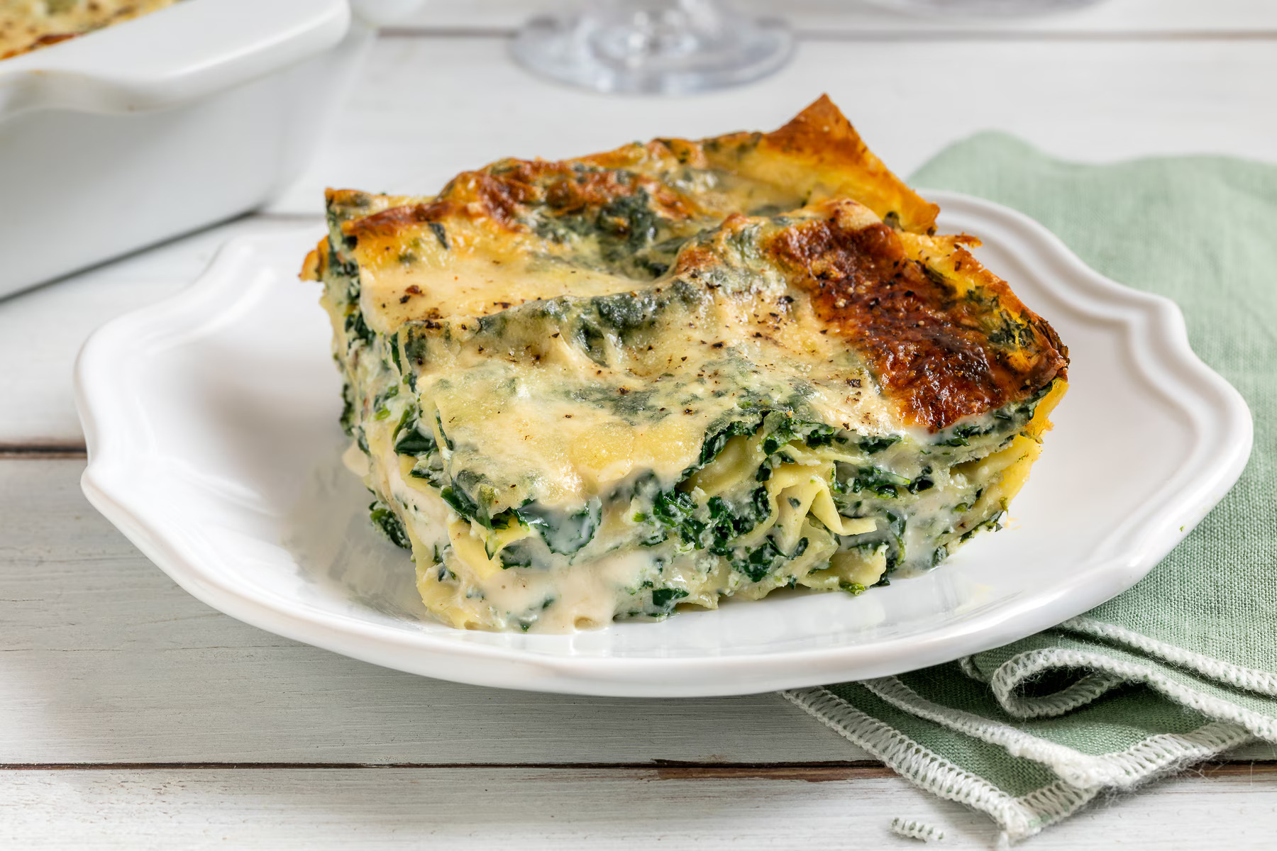 Lasagna ricotta e spinaci