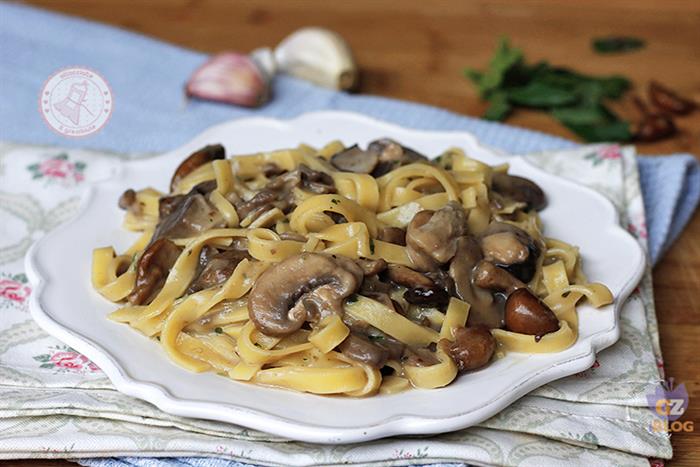 pasta con i funghi