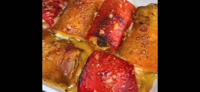Involtini di peperoni