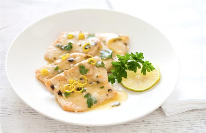 Scaloppine di tacchino al limone