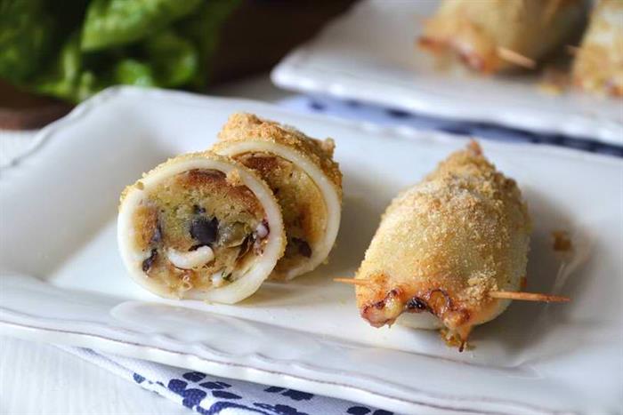 Calamari ripieni al forno