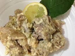 Agnello al limone