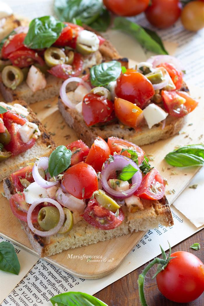 Bruschettone mediterraneo