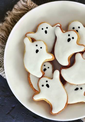 Biscotti fantasma di Halloween
