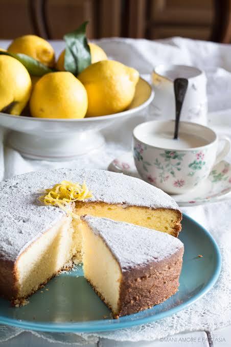 Torta soffice al limone e yogurt
