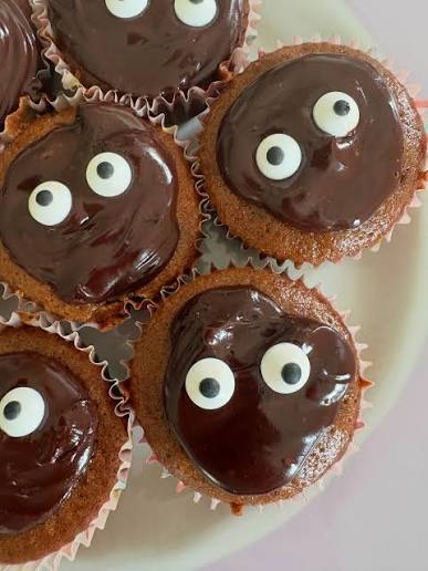 Muffin Zucca Mostruosi di Halloween