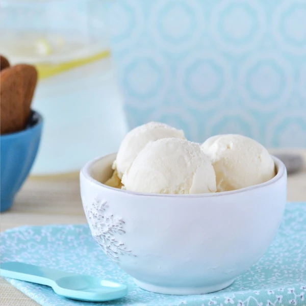 Gelato alla vaniglia fatto in casa