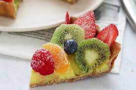 Crostata crema e frutta