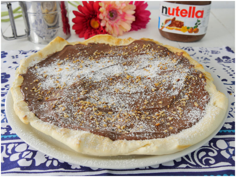 pizza alla Nutella,