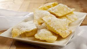 Ravioli dolci fritti