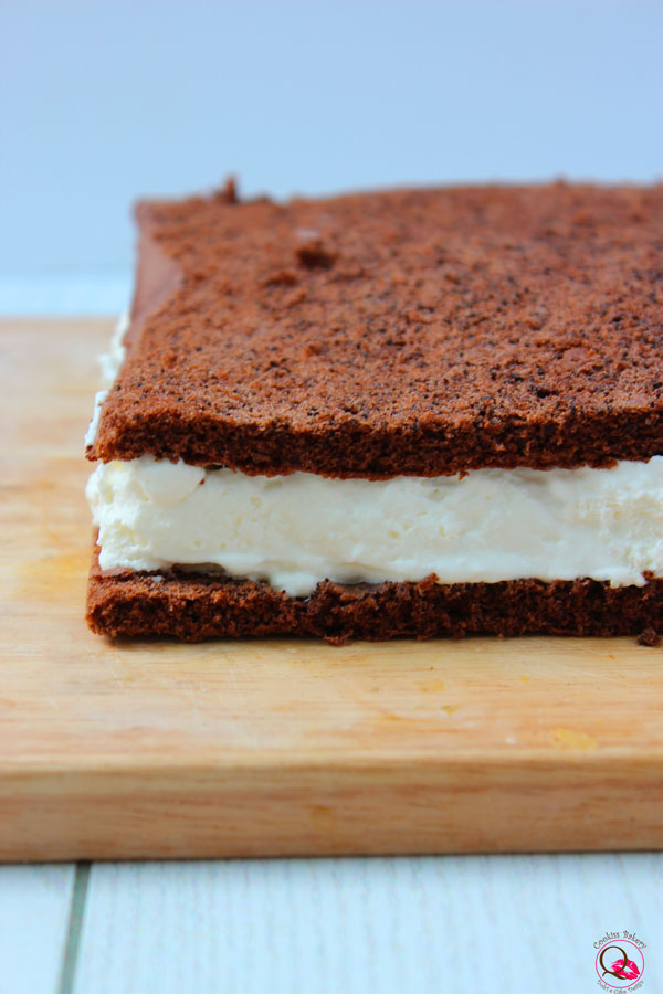 Torta tipo Kinder Fetta al Latte fatta in casa