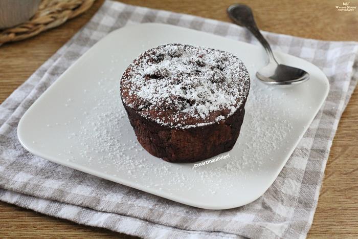 tortino allo yogurt e cacao,