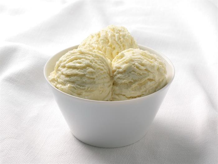 gelato alla banana.