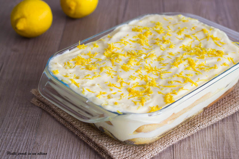 Tiramisù al limoncello