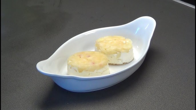 Semifreddo estivo al cocco e pesca