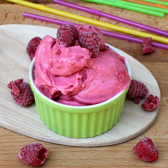 gelato alla frutta fatto in casa
