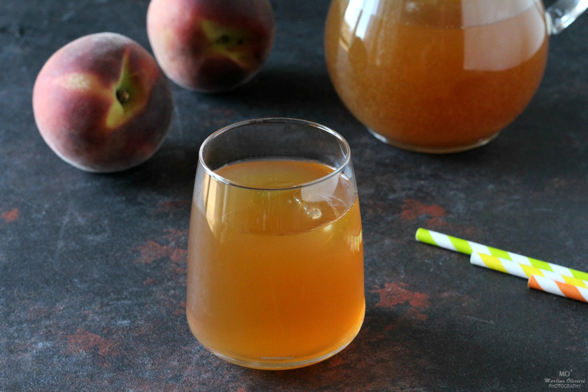 Tè Freddo alla Pesca Fatto in Casa