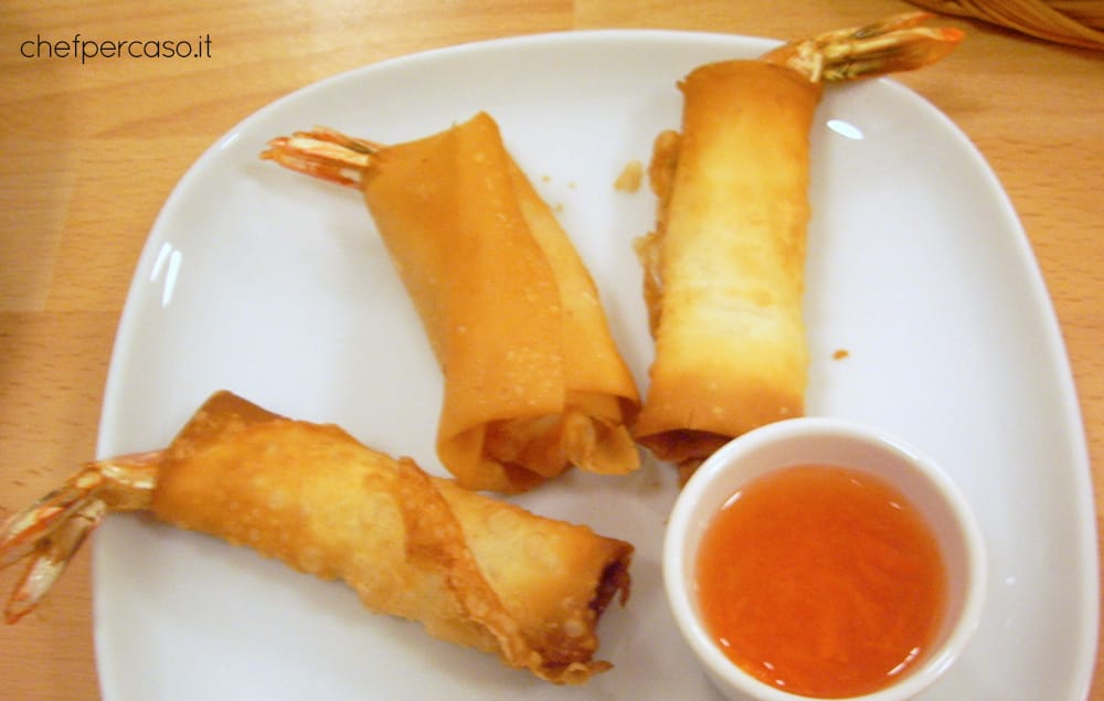 Gamberi in Crosta di Pasta Fillo