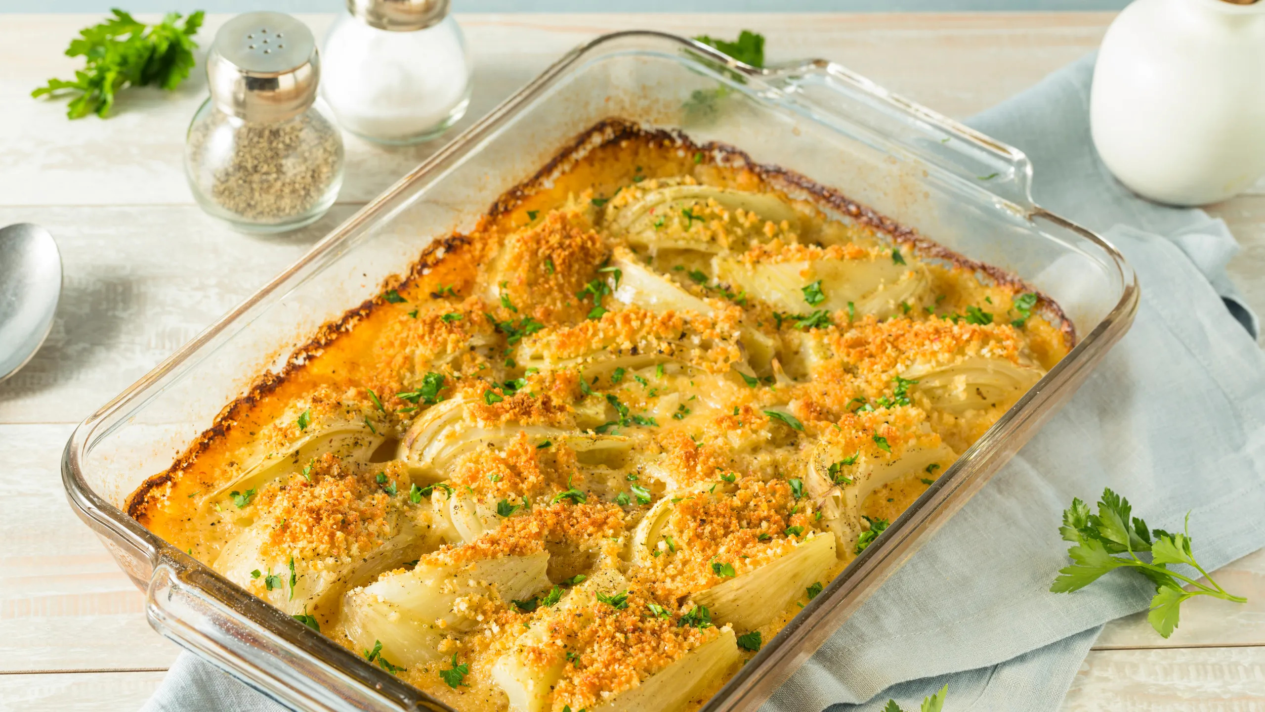 Finocchi gratinati al forno