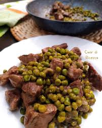 Spezzatino di manzo con piselli