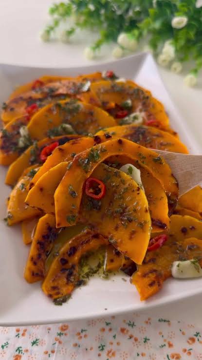 Zucca arrostita sott’olio