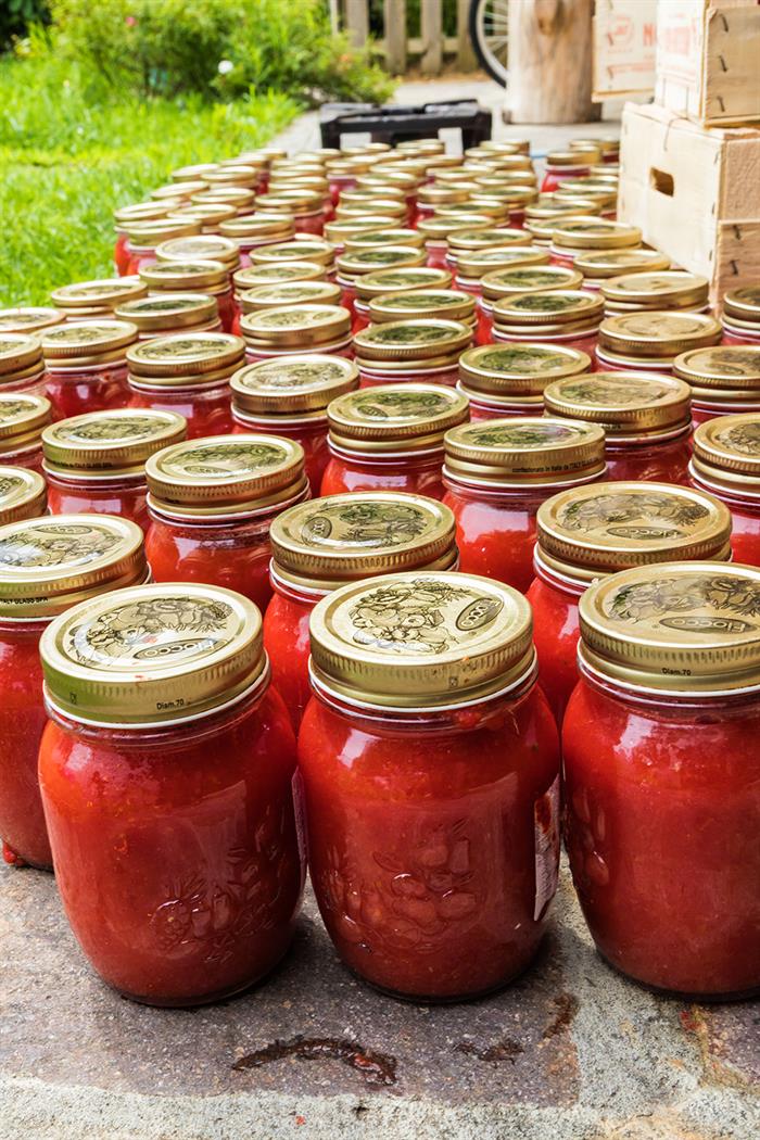 Passata di pomodoro fatta in casa