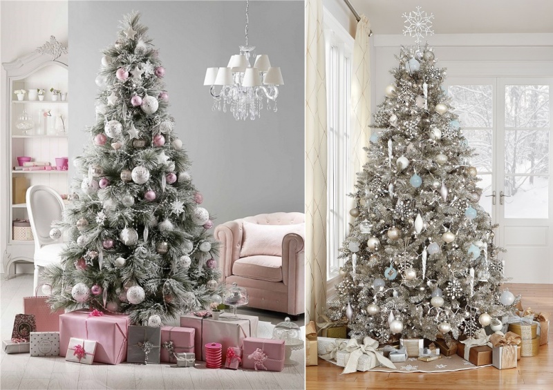 Decorazioni Natalizie Eleganti.Alberi Di Natale Eleganti Donnissima It