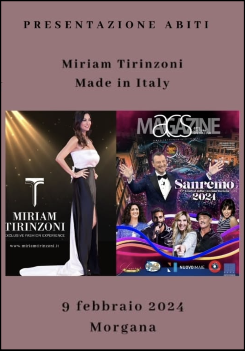 L'Alta Moda di MTfashionbrand a Sanremo