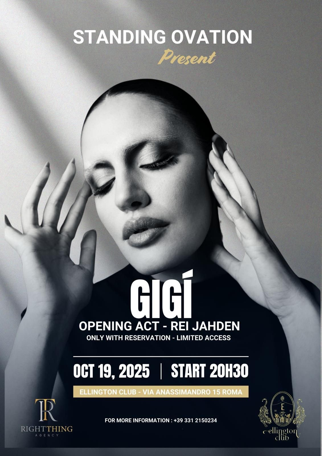 Parte del ricavato a sostegno delle donne: Standing Ovation