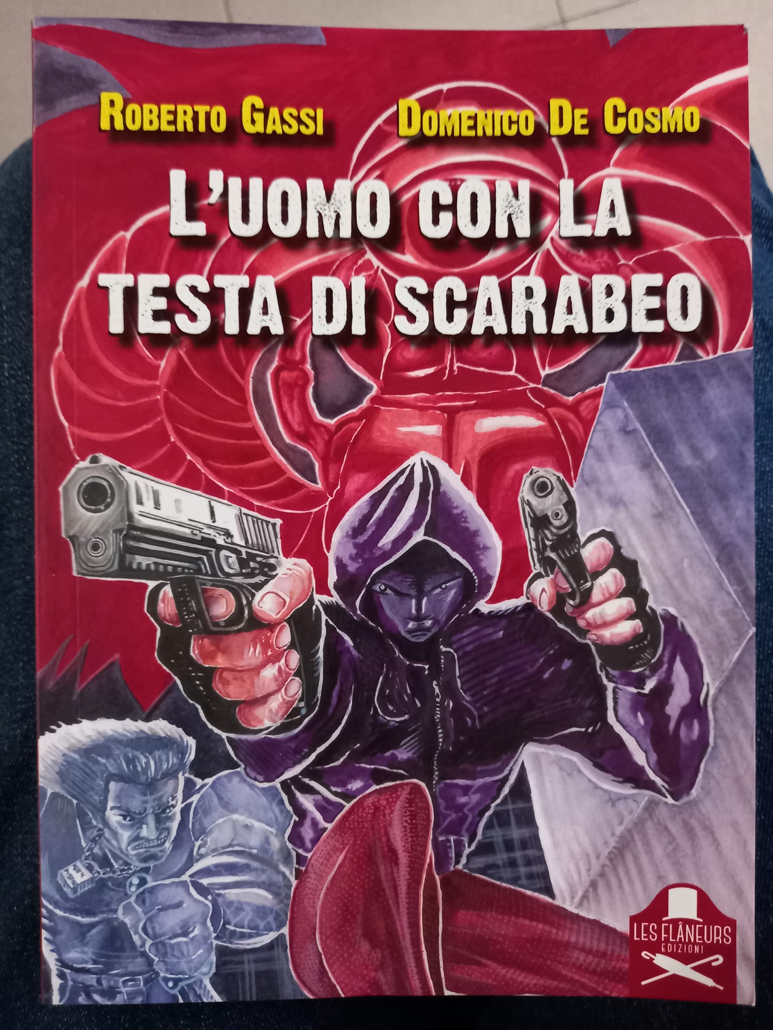 De Cosmo e Grassi presentano L'uomo con la testa di scarabeo