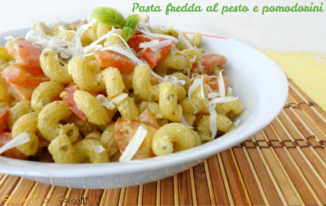 Pasta fredda alla caprese