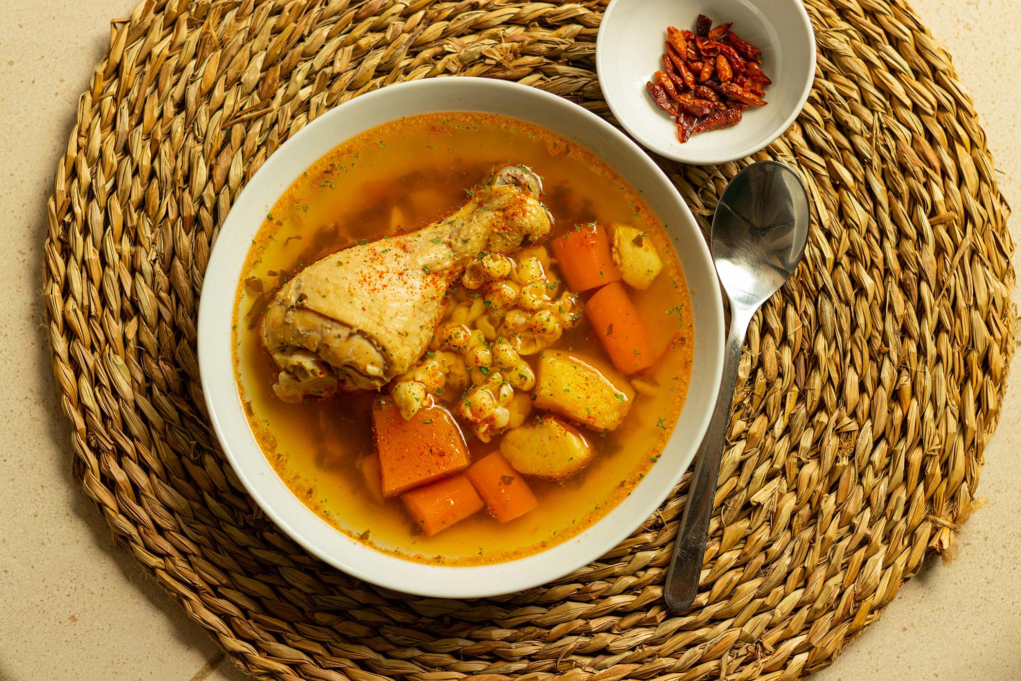 ricetta classica del brodo di pollo