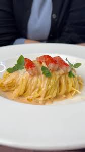 tagliolini freschi al limone e gamber