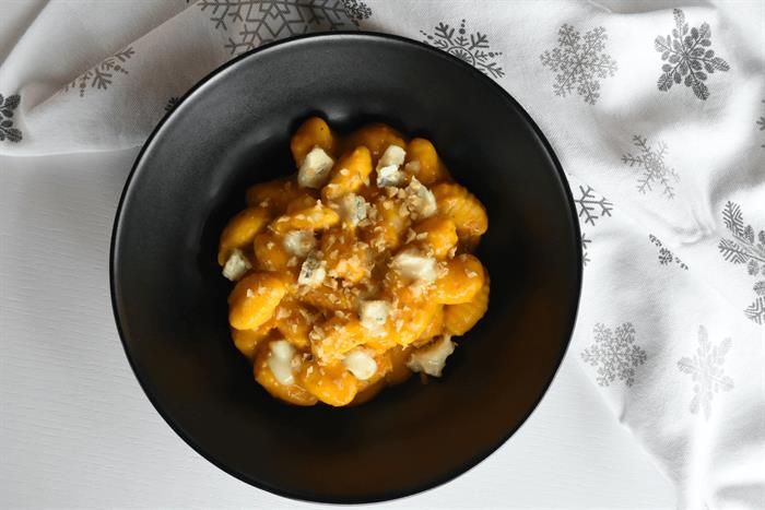 Gnocchi zucca e gorgonzola