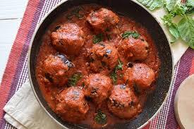 Polpette di melanzane al sugo